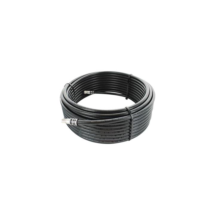 Jumper Coaxial con Cable Wilson-RG11 | Conector F Macho en los Extremos | 22.86 Metros (75 Pies) de Longitud