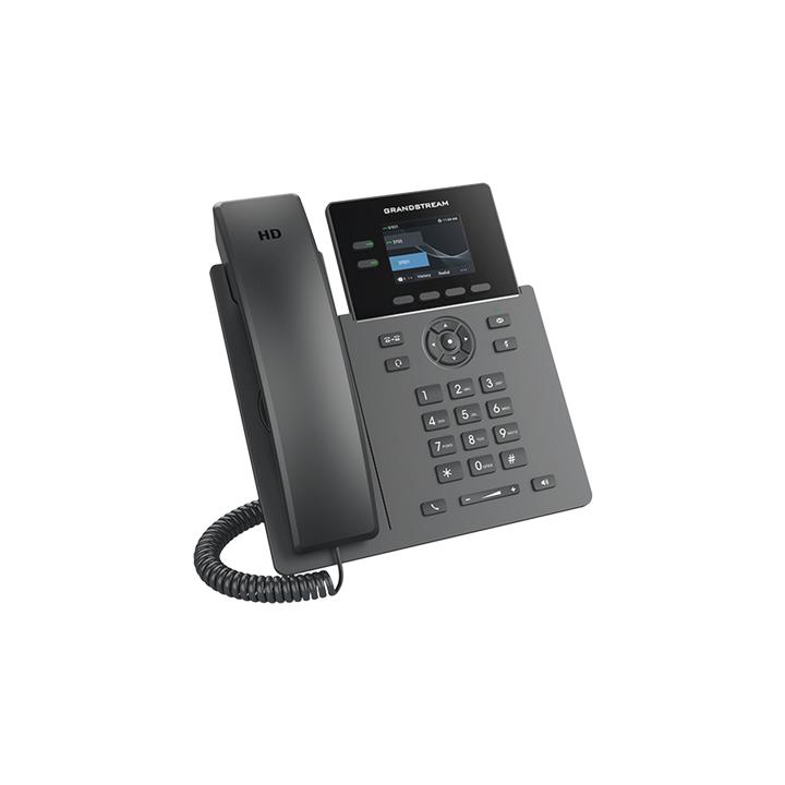TELÉFONO IP POE GRADO OPERADOR DE 2 LÍNEAS / PANTALLA LCD TFT 2.4 PULGADAS COLOR / 8 BOTONES VIRTUALES MULTIUSO /