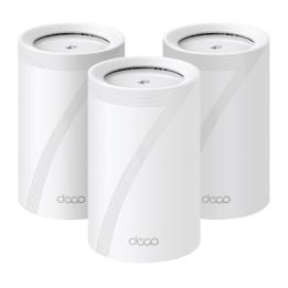 KIT 3 Routers Inalámbrico MESH Interior para Hogar / Triple Banda Wi-Fi 7 BE9300 Mbps / 2 Puerto 2.5 Gigabit WAN/LAN /