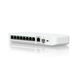 USW Flex 2.5G Switch de 8 Puertos 2.5GbE, con un Puerto de Enlace Ascendente Combinado RJ45/SFP+ de 10 GbE, Incluye