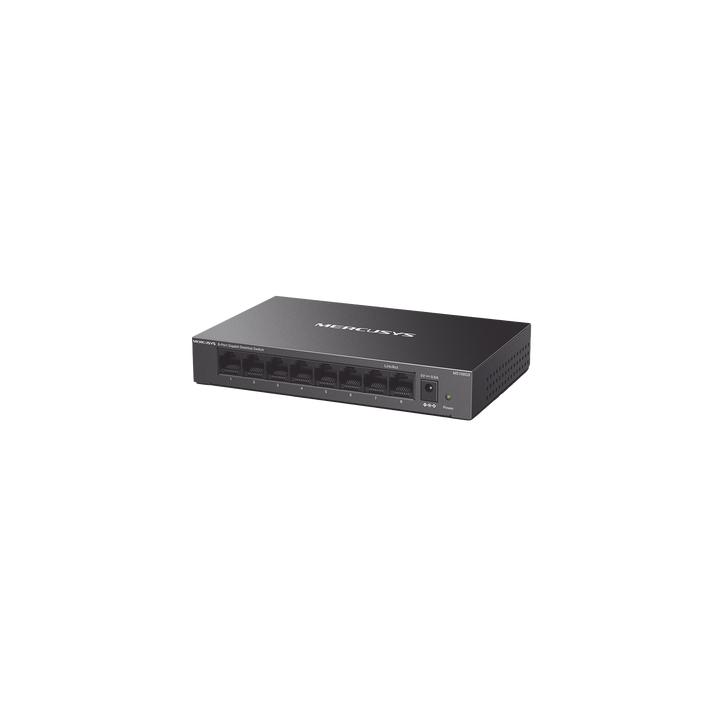 Switch NO Administrable / Para escritorio / Carcasa de Metal / 8 puertos 10/100/1000 Mbps / Diseño Compacto / Plug and