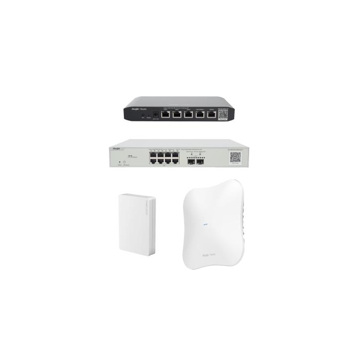 Equipos Ruijie DEMO Ideal para Probar Integraciones de Redes Business y Enterprise con WiFi 7
