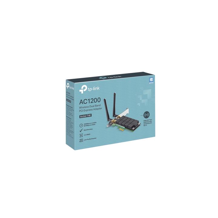 Adaptador  PCI inalámbrico doble banda AC 1200 Mbps / Antena de alta ganancia / Tecnología MU-MUMO 2X2 / Soporte de