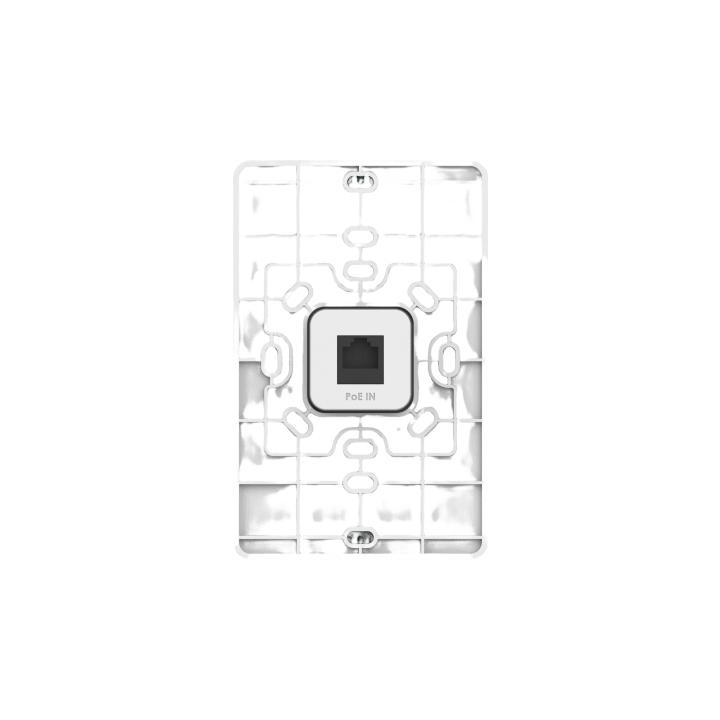 Punto de acceso Wi-Fi 6 802.11ax de pared, MU-MIMO 2x2:2 (2.4G) y 3x3:2 (5G), Throughput inalámbrico de 3 Gbps y 4