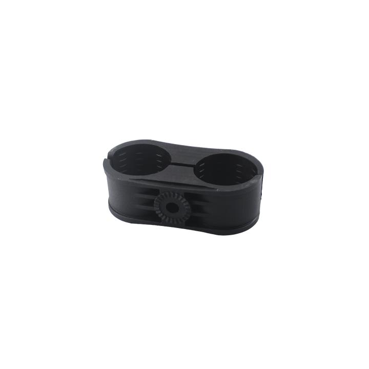 Paquete de 10 Sujetadores Plasticos Para Cable Coaxial de  2-1/4"