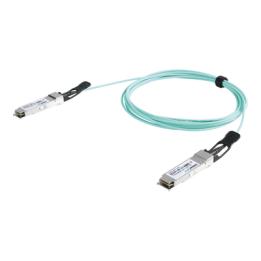 Cable AOC QSFP+ de 40 Gbps a 40 Gbps / Cable de fibra óptica Activo / Longitud: 1 metro