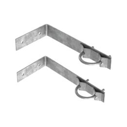 Juego de 2 Herrajes de Pared para Sujeción de Mástil (1-1/4" a 2")