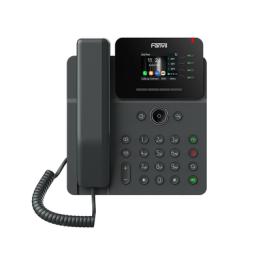 Teléfono IP Wi-Fi Empresarial,Bluetooth, 4 líneas SIP, pantalla a color 2.4", PoE, puertos Gigabit, conferencia local