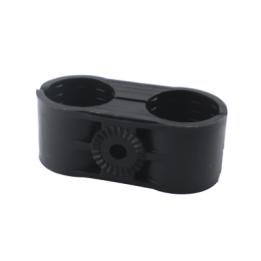 Paquete de 10 Sujetadores Plasticos Para Cable Coaxial de  1- 1/4"