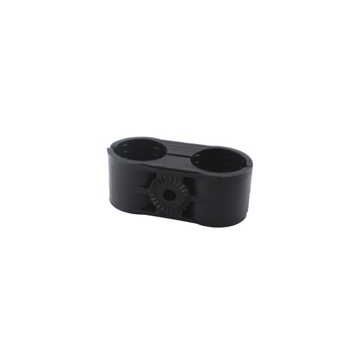 Paquete de 10 Sujetadores Plasticos Para Cable Coaxial de  1- 1/4"