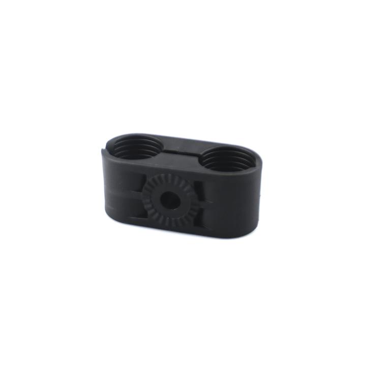 Paquete de 10 Sujetadores Plasticos Para Cable Coaxial de 5/8"