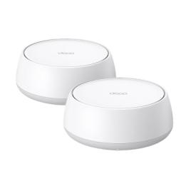 KIT 2 Routers Inalámbrico MESH Interior para Hogar / Doble Banda Wi-Fi 7 BE3600 Mbps / 2 Puerto 2.5 Gigabit WAN/LAN /