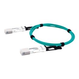 Cable AOC QSFP56 de 200 Gbps a 200 Gbps / Cable de fibra óptica Activo / Longitud: 3 metros