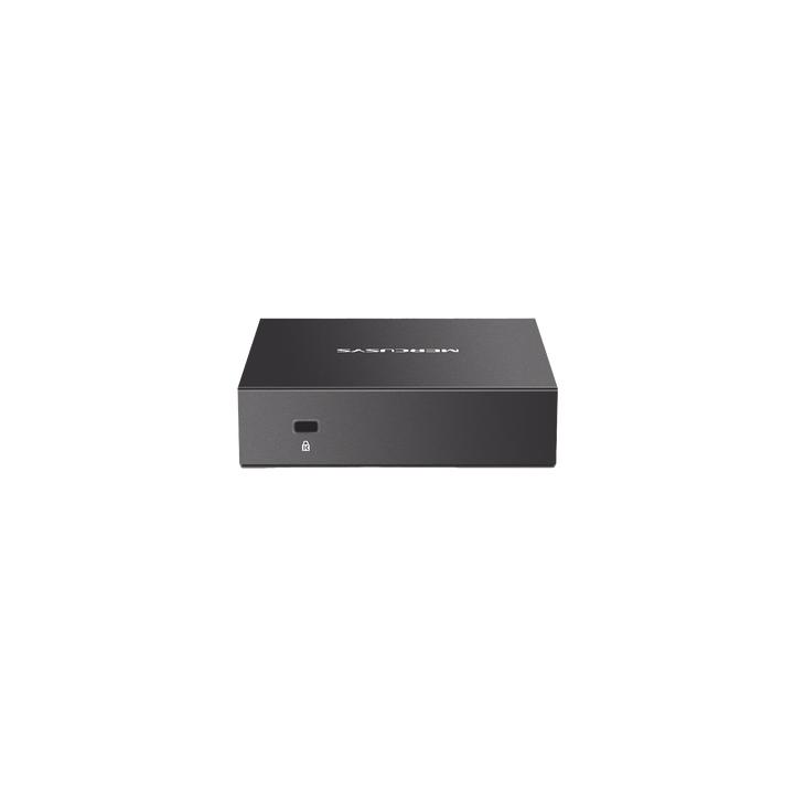 Switch NO Administrable / Para escritorio / Carcasa de metal / 5 puertos 10/100/1000 Mbps / Diseño Compacto / Plug and