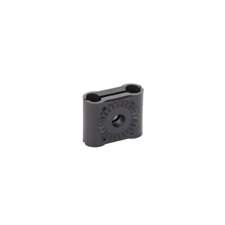 Paquete de 10 Sujetadores Plasticos Para Cable Coaxial de 3/8"