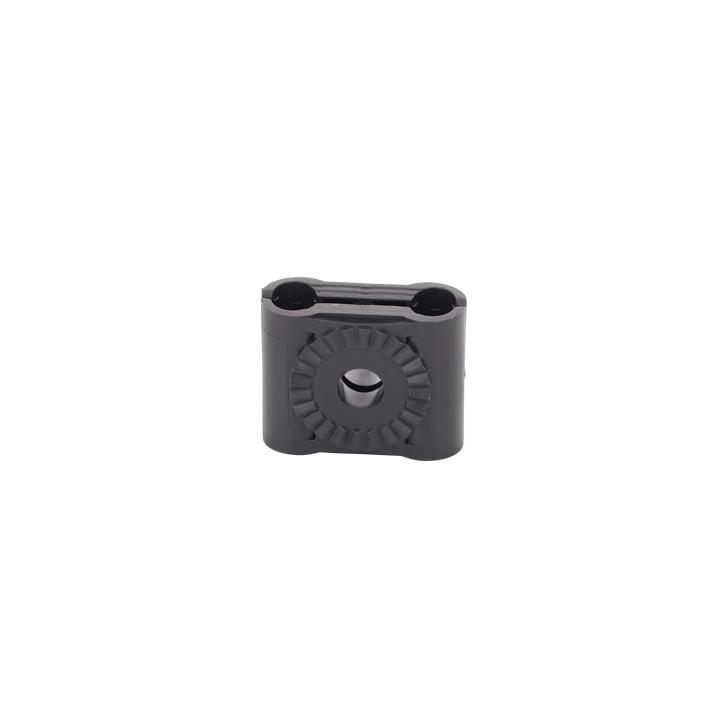 Paquete de 10 Sujetadores Plasticos Para Cable Coaxial de 3/8"