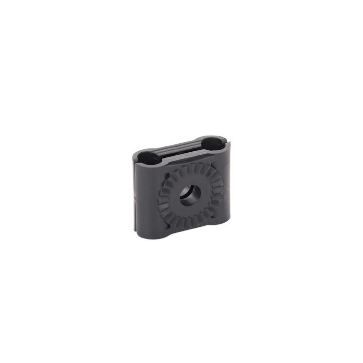 Paquete de 10 Sujetadores Plasticos Para Cable Coaxial de 3/8"