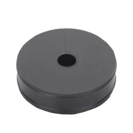 Inserto de Caucho de 4" Con Un Orificio para Cable de 1/2 in