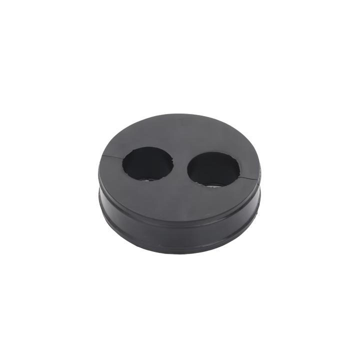 Inserto de Caucho de 4" Con Dos Orificios para Cable de 7/8 in