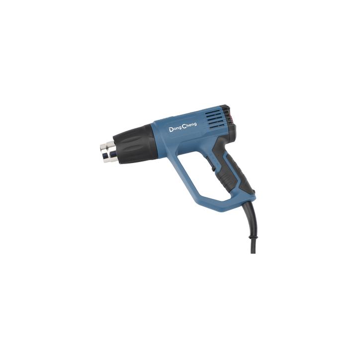 Pistola de Calor de 1600W, con 3 niveles de Temperatura variable, Incluye 2 Boquillas