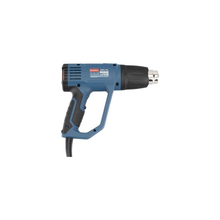 Pistola de Calor de 1600W, con 3 niveles de Temperatura variable, Incluye 2 Boquillas