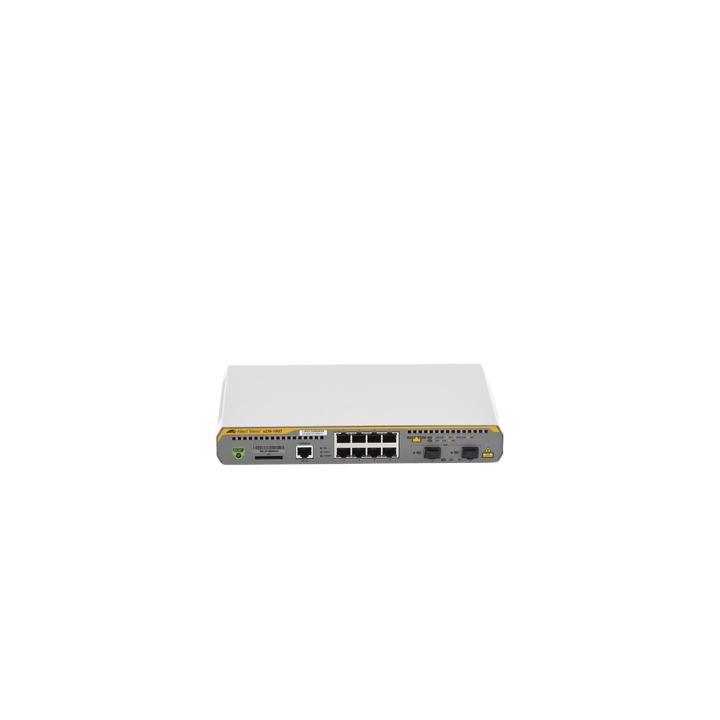 Switch Administrable Capa 3, 8 puertos 10/100/1000 Mbps + 2 puertos SFP Gigabit