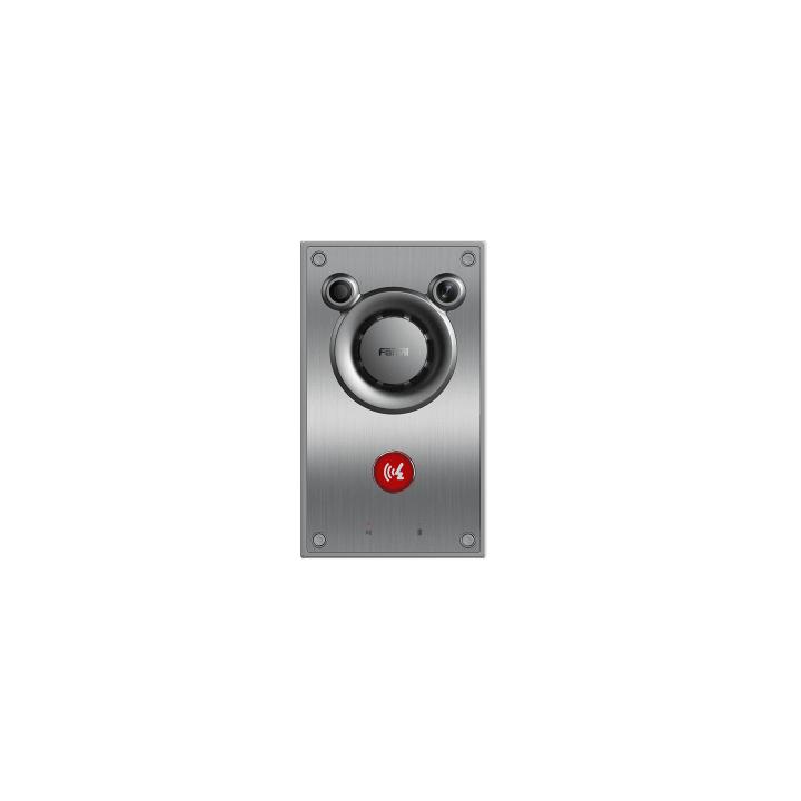 Video Intercomunicador IP con Cámara 4MP / Altavoz 10W / 2 Líneas SIP / IP66 e IK10 Anti-vandálico / PoE 802.3af /