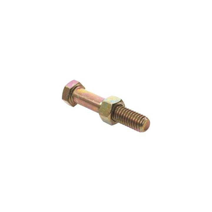 Paquete de 6 Tornillos Grado 5 con Tuercas Tropicalizadas de 3/8" x 2".