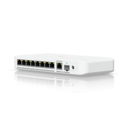 USW Flex 2.5G PoE Switch de 8 Puertos 2.5GbE PoE++, con un Puerto de Enlace Ascendente Combinado RJ45/SFP+ de 10 GbE