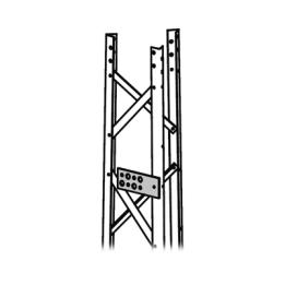 Guía Simple para Guiado de Cableado de Comunicación. Compatible con línea TITAN. Incluye Tornillo, Tuerca y Arandela.