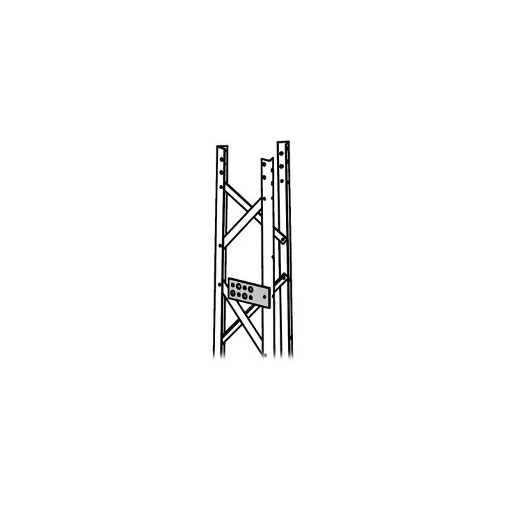 Guía Simple para Guiado de Cableado de Comunicación. Compatible con línea TITAN. Incluye Tornillo, Tuerca y Arandela.