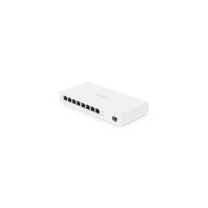 UISP Router Gigabit PoE Pasivo con 8 Puertos para Implementaciones MicroPoP y Redes Seguras