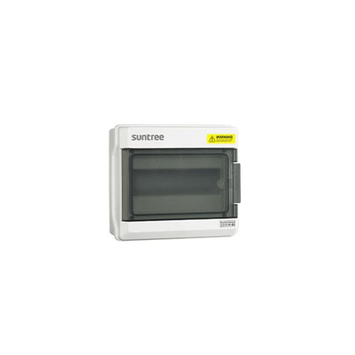Gabinete Plástico para Exterior IP65 para Riel Din 6 espacios.
