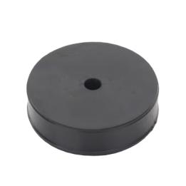 Inserto de Caucho de 4" Con Un Orificio para Cable de 3/8 in