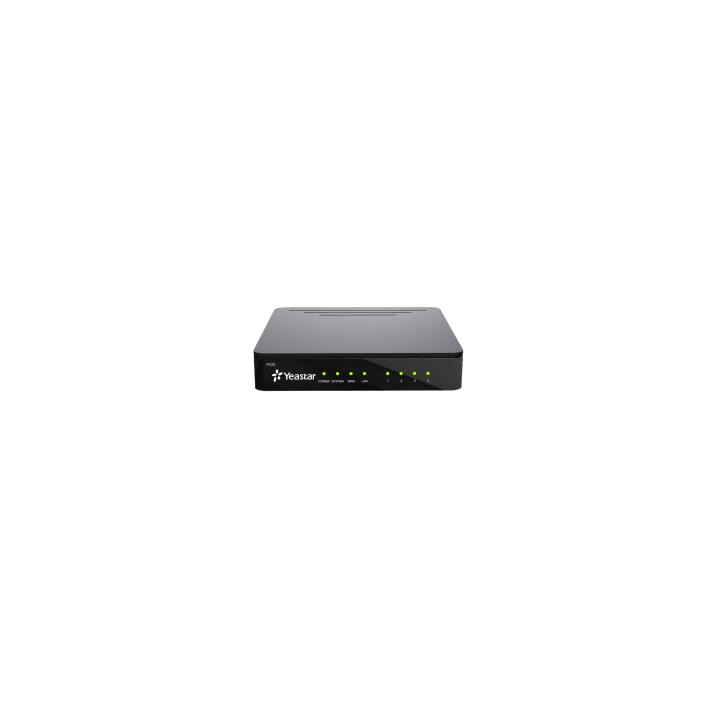 Conmutador IP PBX Modular / 20 Extensiones / 10 Llamadas Simultáneas / Hasta 4 Puertos FXO/FXS / Grabación de