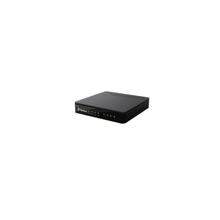 Conmutador IP PBX Modular / 20 Extensiones / 10 Llamadas Simultáneas / Hasta 4 Puertos FXO/FXS / Grabación de