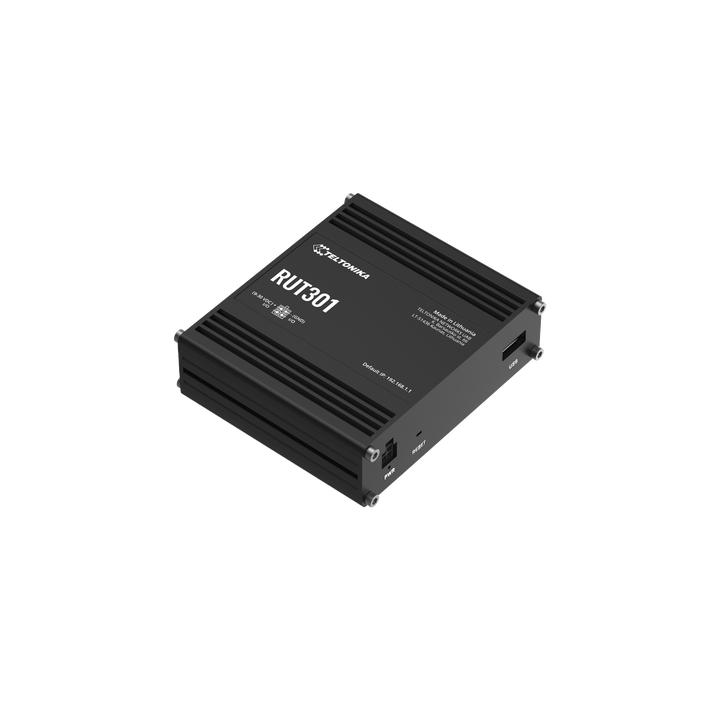 Router Industrial con 5 Puertos Ethernet / RutOS Seguro y Avanzado / Firewall y VPN Integrados / I/O Digital /