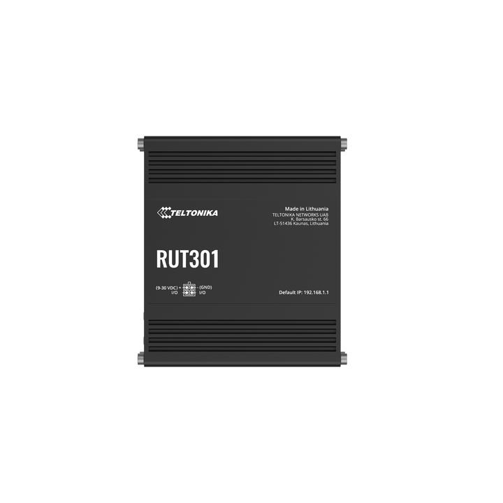 Router Industrial con 5 Puertos Ethernet / RutOS Seguro y Avanzado / Firewall y VPN Integrados / I/O Digital /