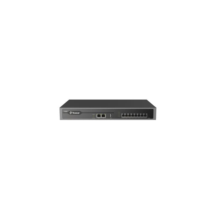 Conmutador IP PBX Enterprise / 50 Extensiones / 25 Llamadas Simultáneas / Hasta 8 Puertos FXO/FXS / Call Center