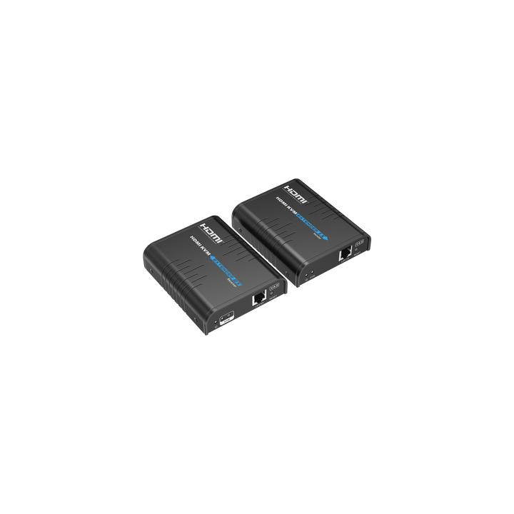 Kit extensor KVM (HDMI y USB) hasta 120 metros | Resolución 1080P @ 60 Hz | Soporta STP y UTP CAT6 | Soporta Switch