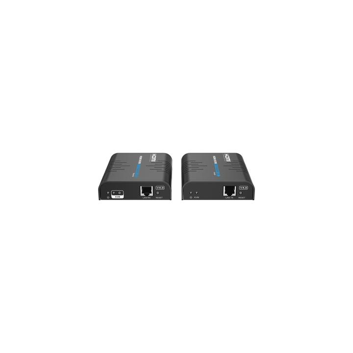 Kit extensor KVM (HDMI y USB) hasta 120 metros | Resolución 1080P @ 60 Hz | Soporta STP y UTP CAT6 | Soporta Switch