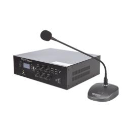KIT de Amplificador de 120W Modelo SFB120 | más Micrófono de Escritorio Modelo SF621A