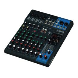Mezcladora de Audio | 10 Canales | Perillas | 4 Entradas de Micrófono/Línea | 3 entradas Estéreo | Efectos | USB