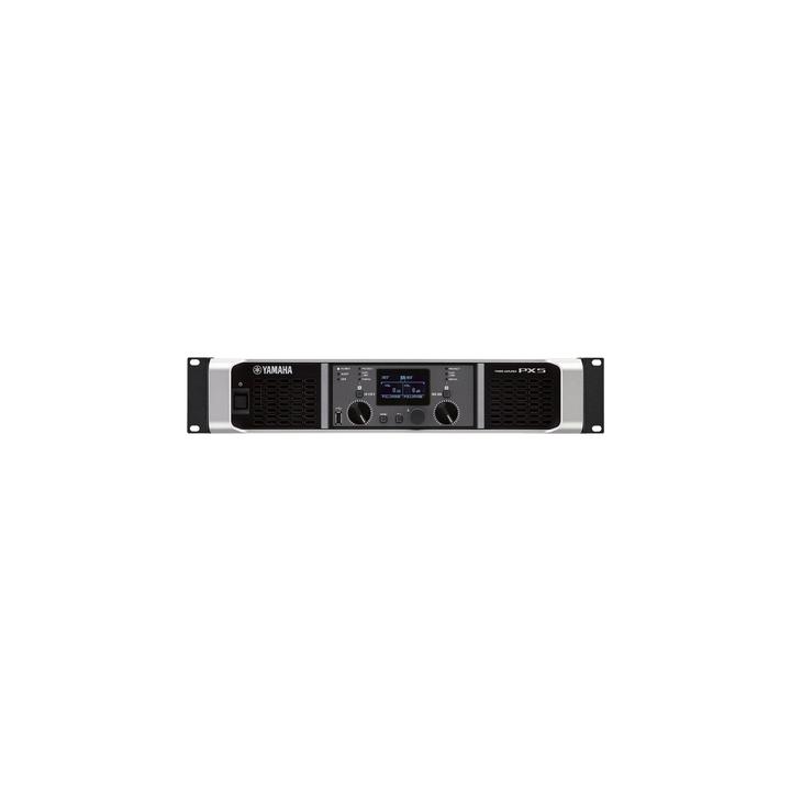 Amplificador de audio Clase D | 500 W x 2 a 8Ω | 800 W x 2 a 4Ω. | Baja Impedancia | Procesamiento Inteligente
