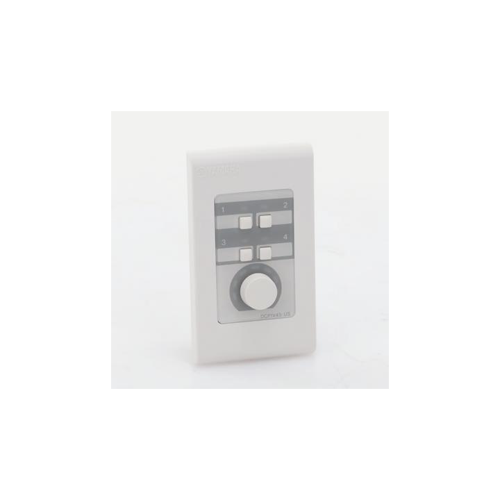 Panel de Control Digital | 1 Volumen | 4 Switches Configurables | Compatible con Procesadores Serie MA, PA, y MTX