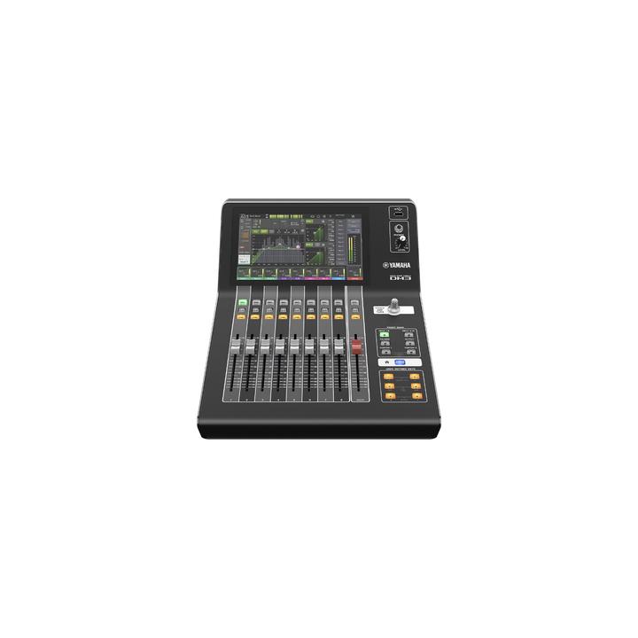 Mezcladora digital  para grabación o en vivo 16 x 8 pantalla tactil 9" con puertos Dante incorporado