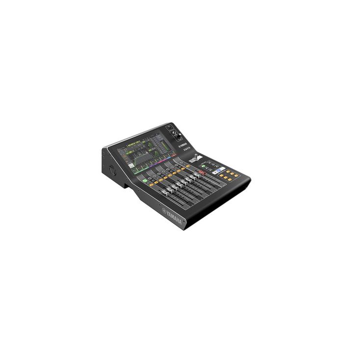 Mezcladora digital  para grabación o en vivo 16 x 8 pantalla tactil 9" con puertos Dante incorporado