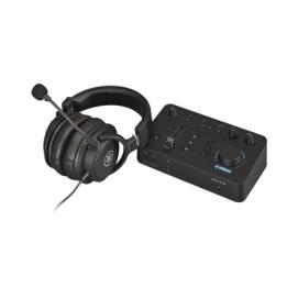 Kit de Audio para Gaming | Controlador + Auriculares | Entradas/Salidas de Audio y Video | Conexión USB