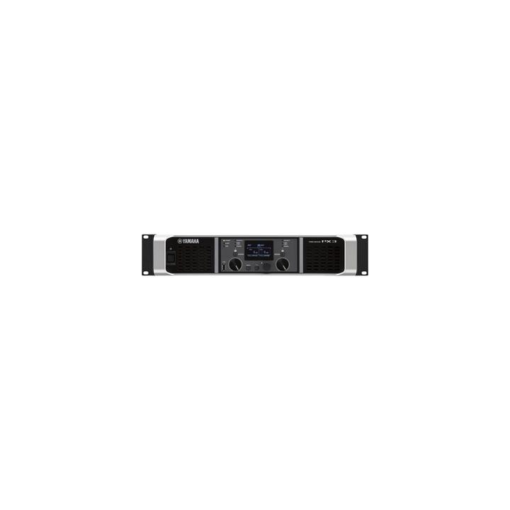 Amplificador de audio Clase D | 300 W x 2 a 8Ω | 500 W x 2 a 4Ω. | Baja Impedancia | Procesamiento Inteligente