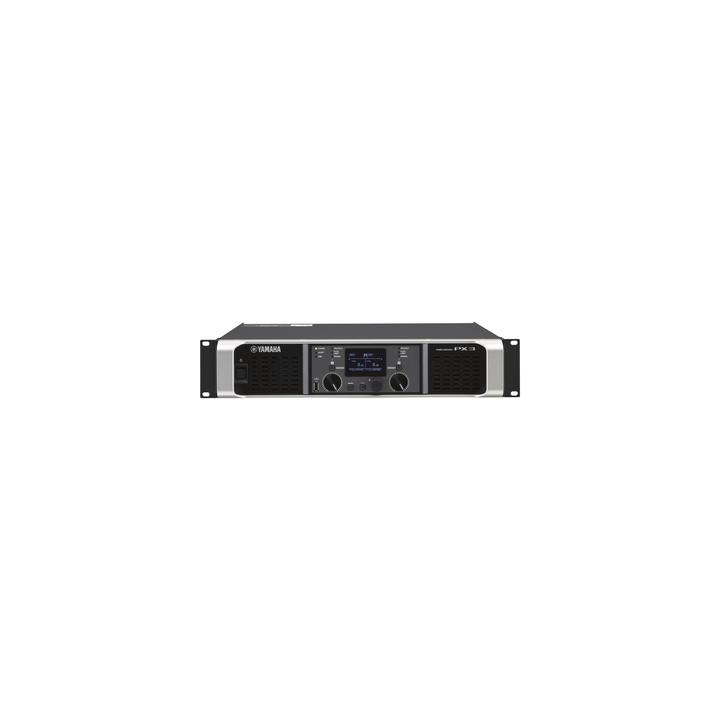 Amplificador de audio Clase D | 300 W x 2 a 8Ω | 500 W x 2 a 4Ω. | Baja Impedancia | Procesamiento Inteligente